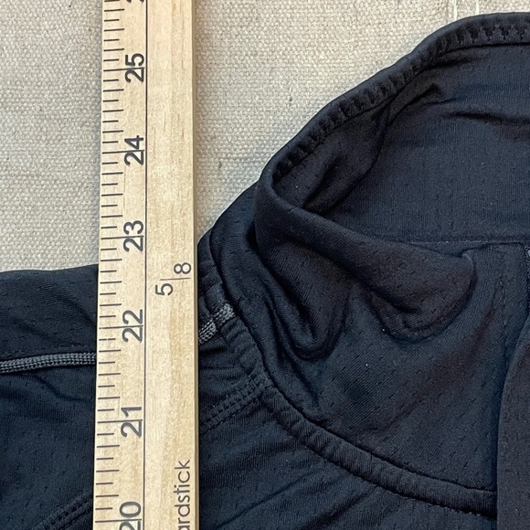 Mondetta Performance Luxury Black 1/4 Zip Long Sleeve Athletic Top Womens Medium - Picture 8 of 10